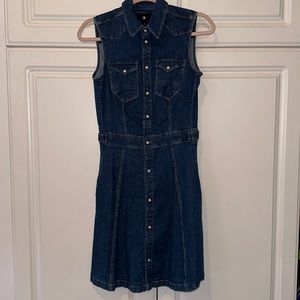 Denim dress